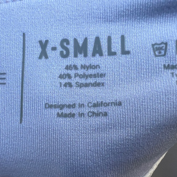 HYLETE Iris Scallop Shorts Women’s XS Silver Gray Athletic NWT - Picture 4 of 4